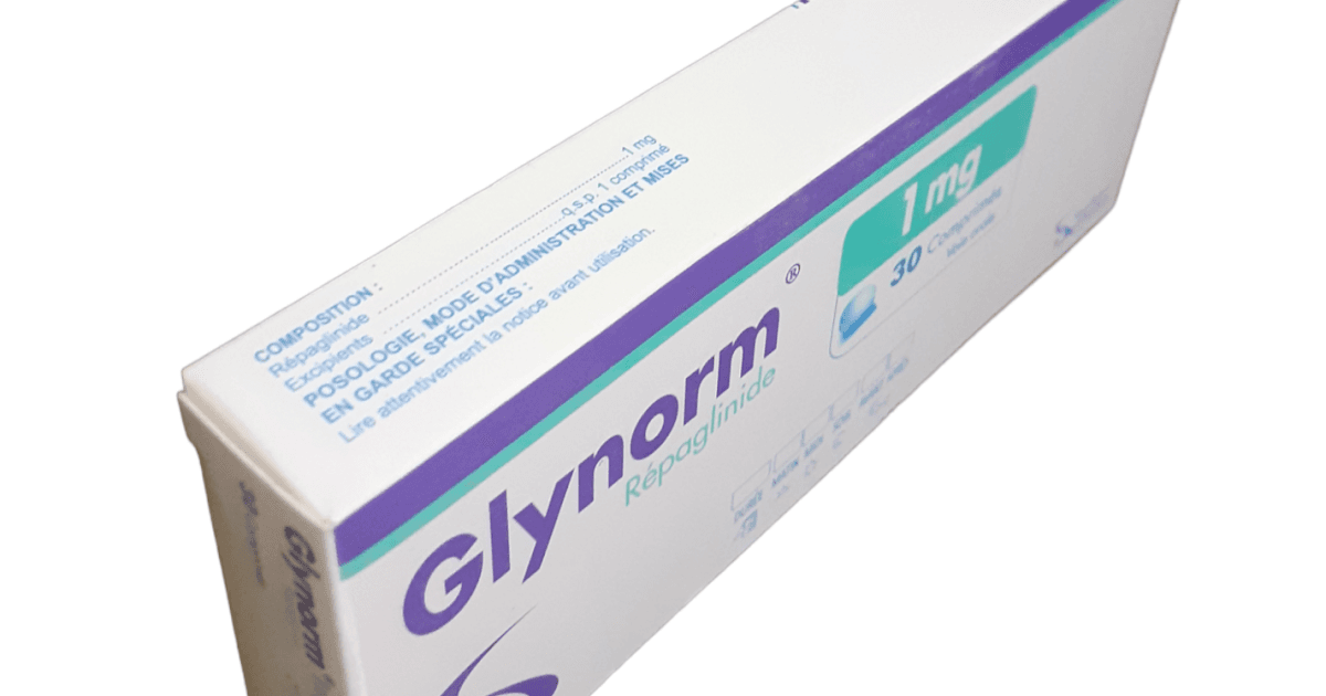 GLYNORM 1 MG, Comprimé