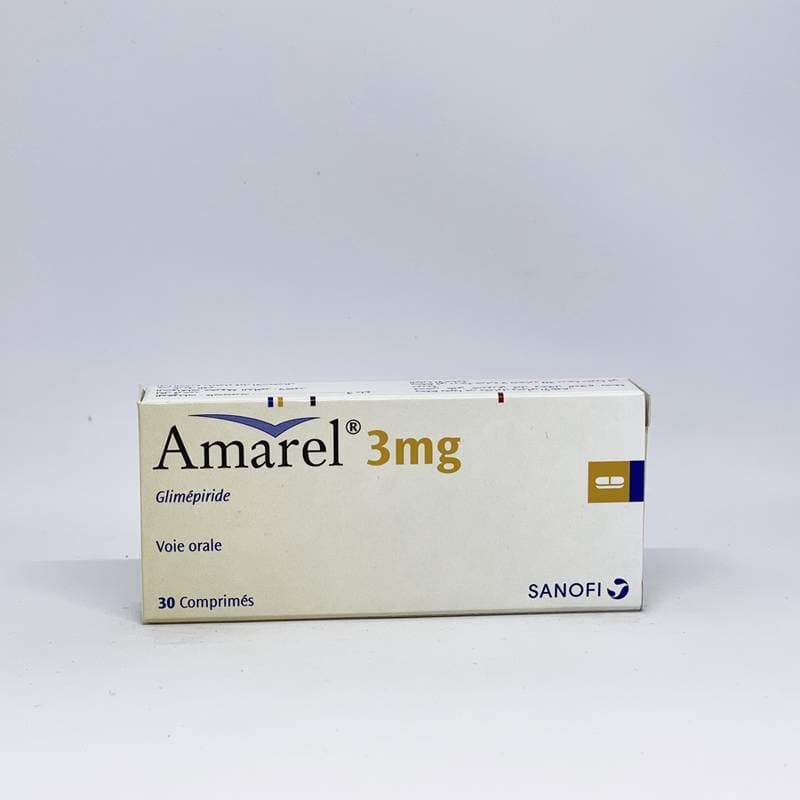 AMAREL 3 MG, Comprimé