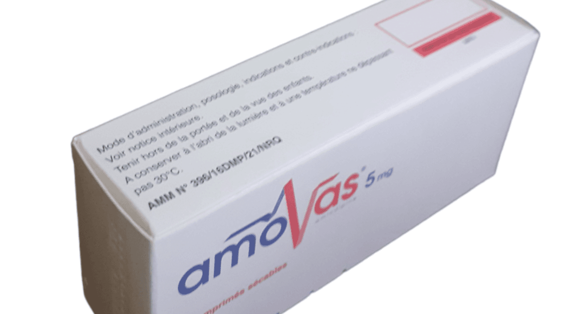 AMOVAS 5 MG, Comprimé