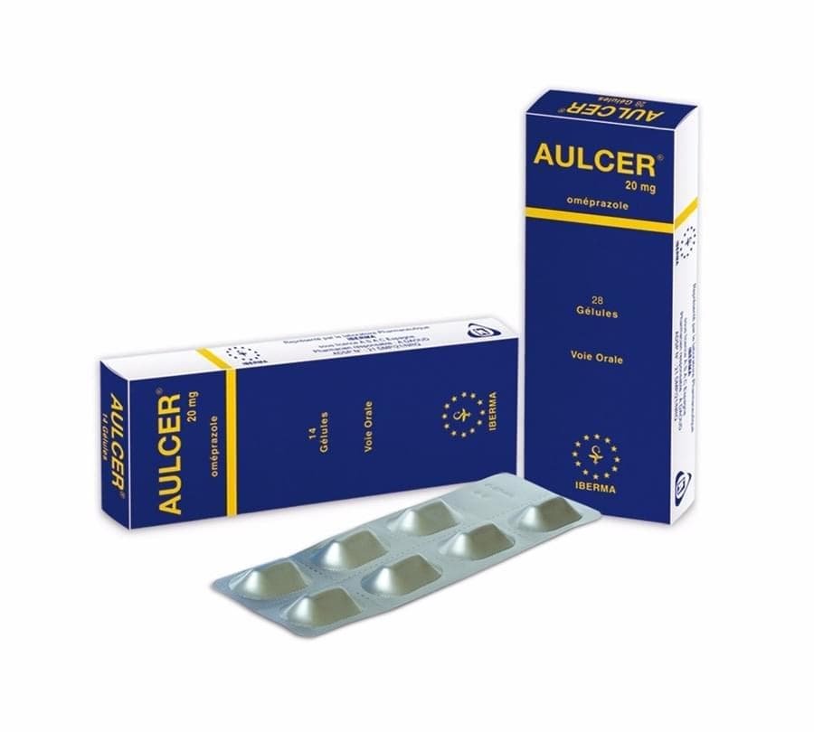 AULCER 20 MG, Gélule