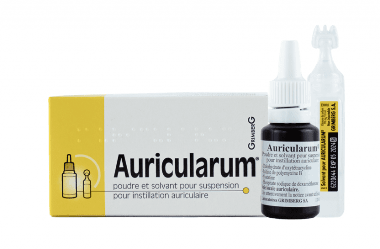 AURICULARUM 90000 UI-100000UI, Poudre auriculaire et solvant
