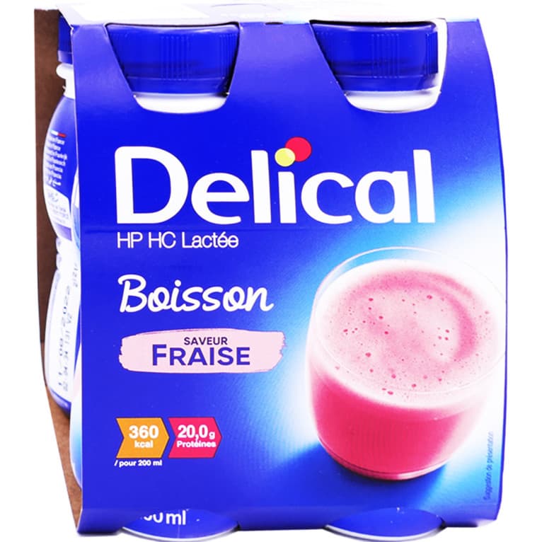 DELICAL HP HC LACTEE SAVEUR FRAISE