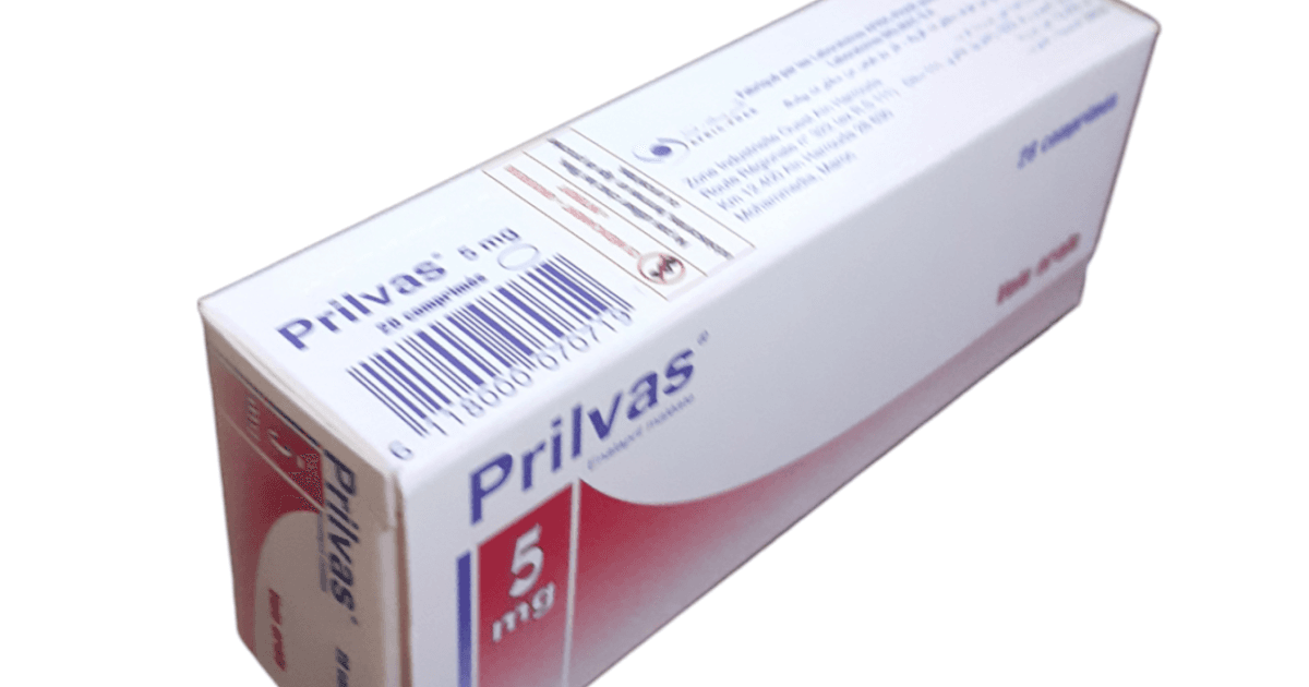 PRILVAS 5 MG, Comprimé