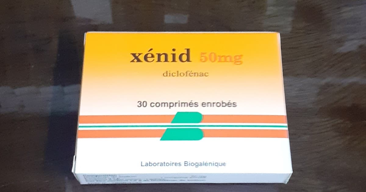 XENID 50 MG, Comprimé pelliculé