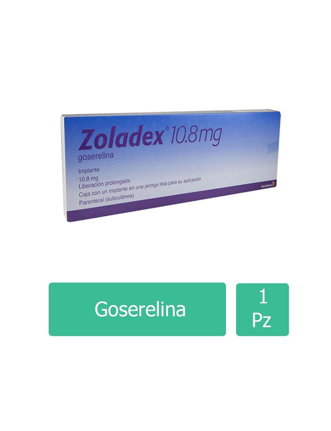 ZOLADEX 10.8 MG, Implant injectable